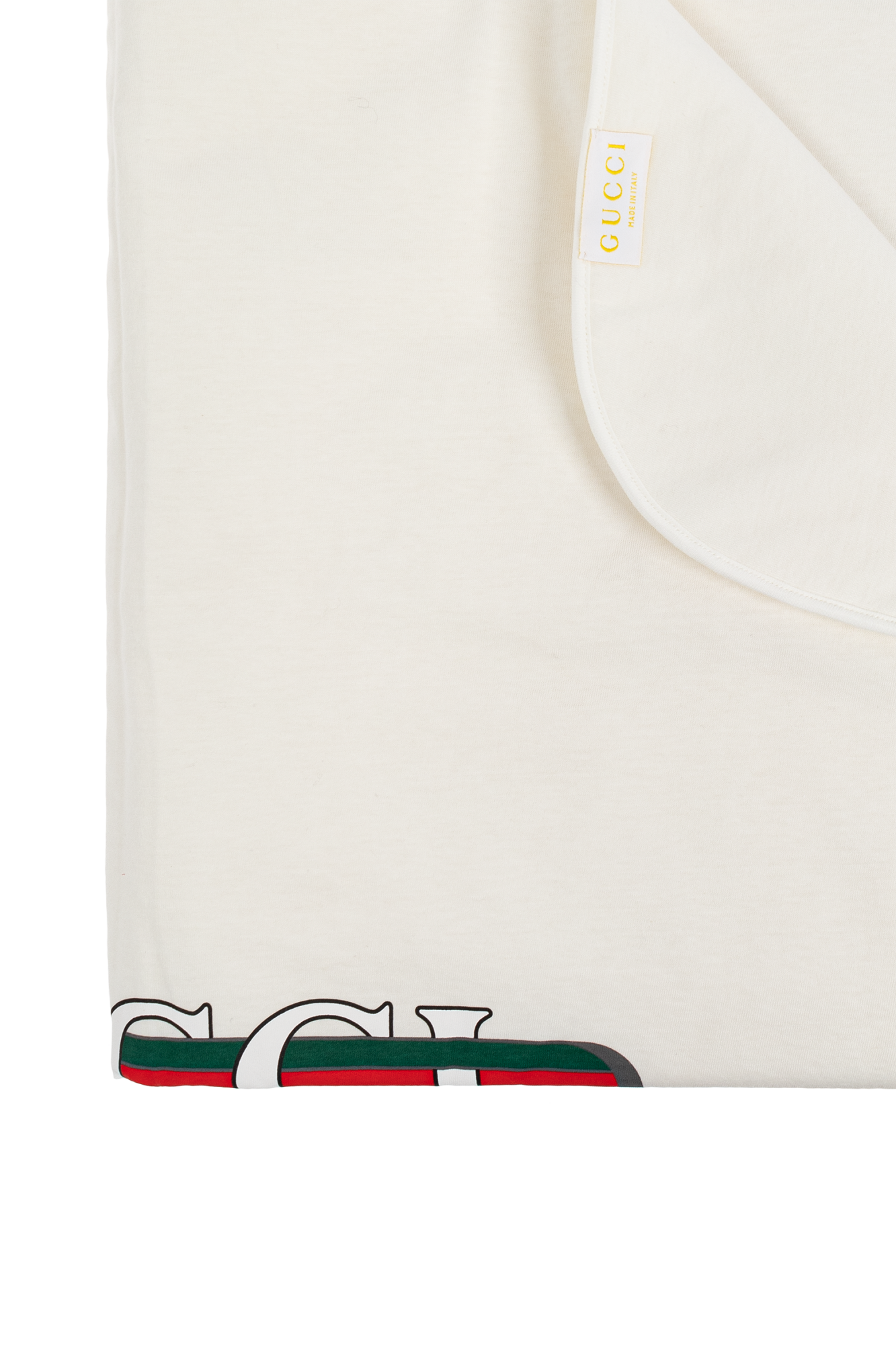White Cotton baby blanket Gucci Kids - Vitkac AS